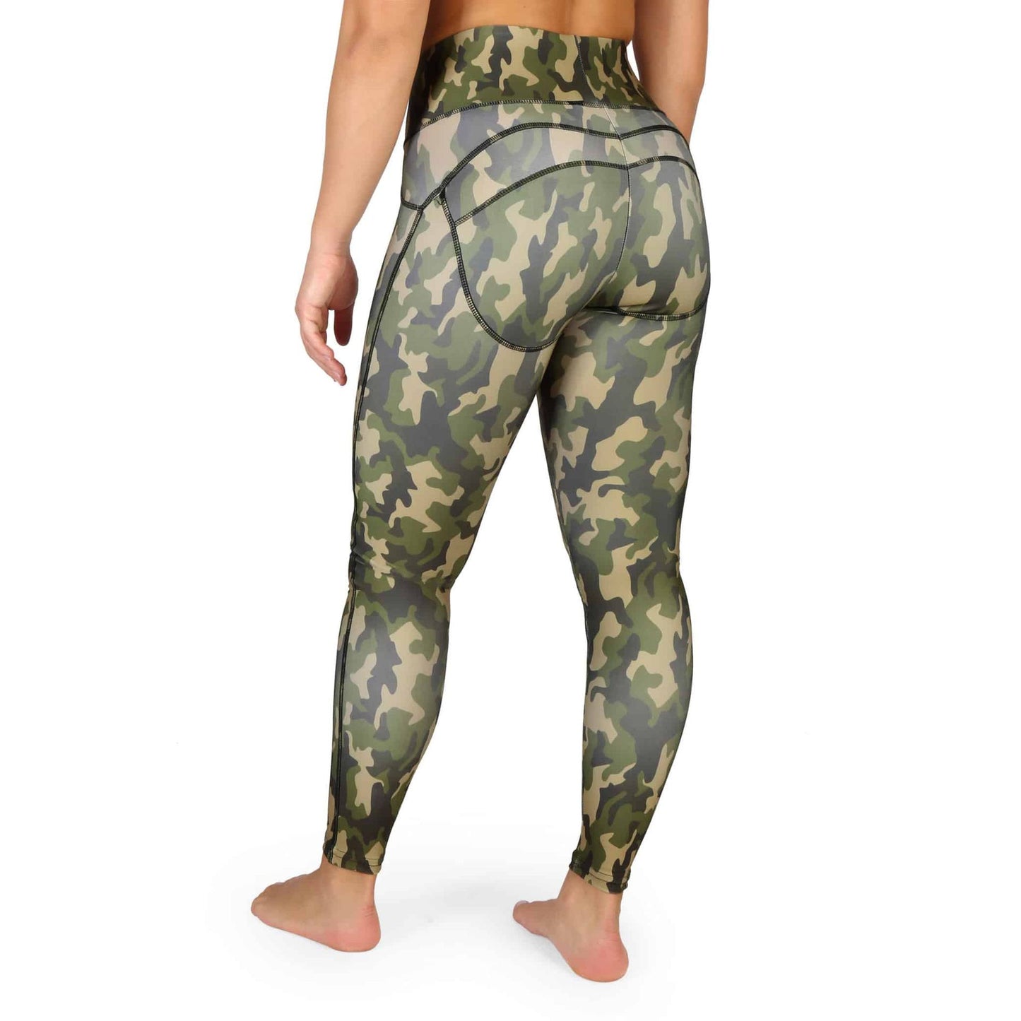 Bodyboo Leggings Camo Green