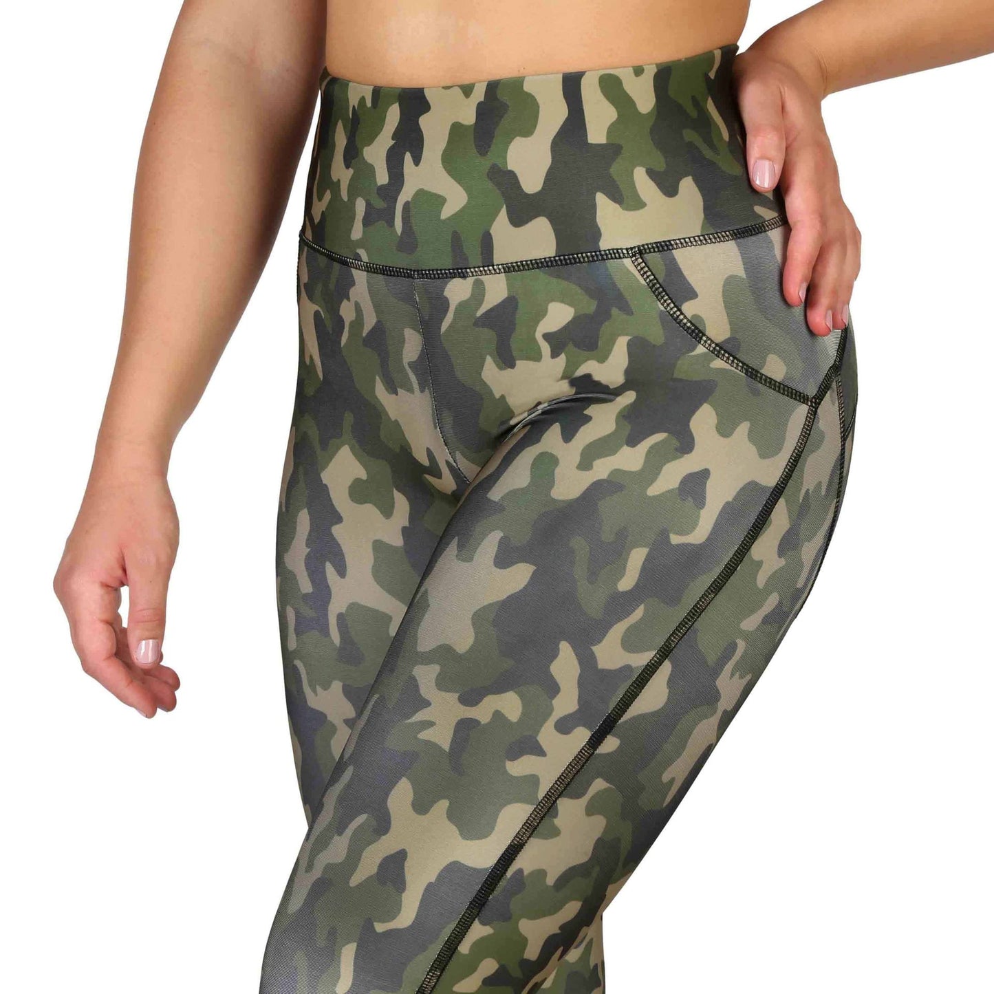 Bodyboo Leggings Camo Green