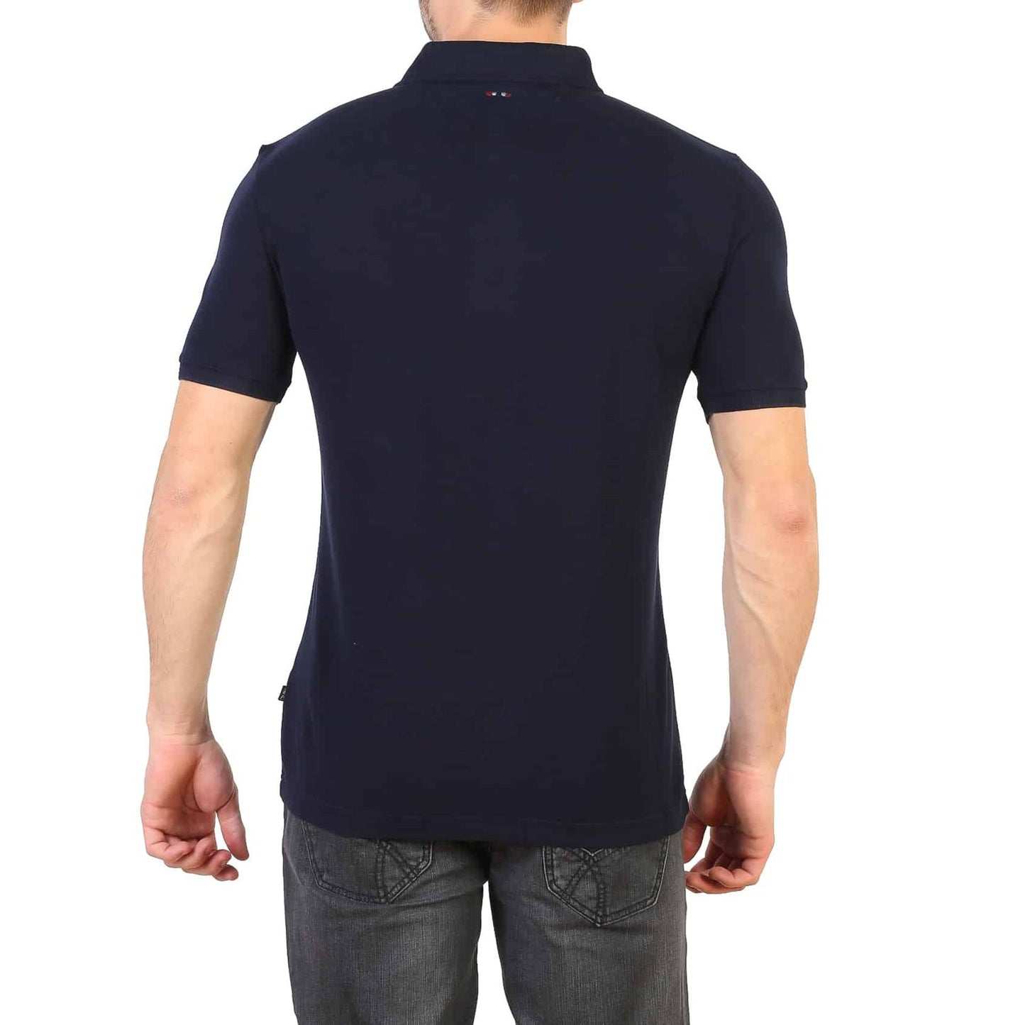 Polo Napapijri Hombre Azul Marino - Estilo Premium Casual