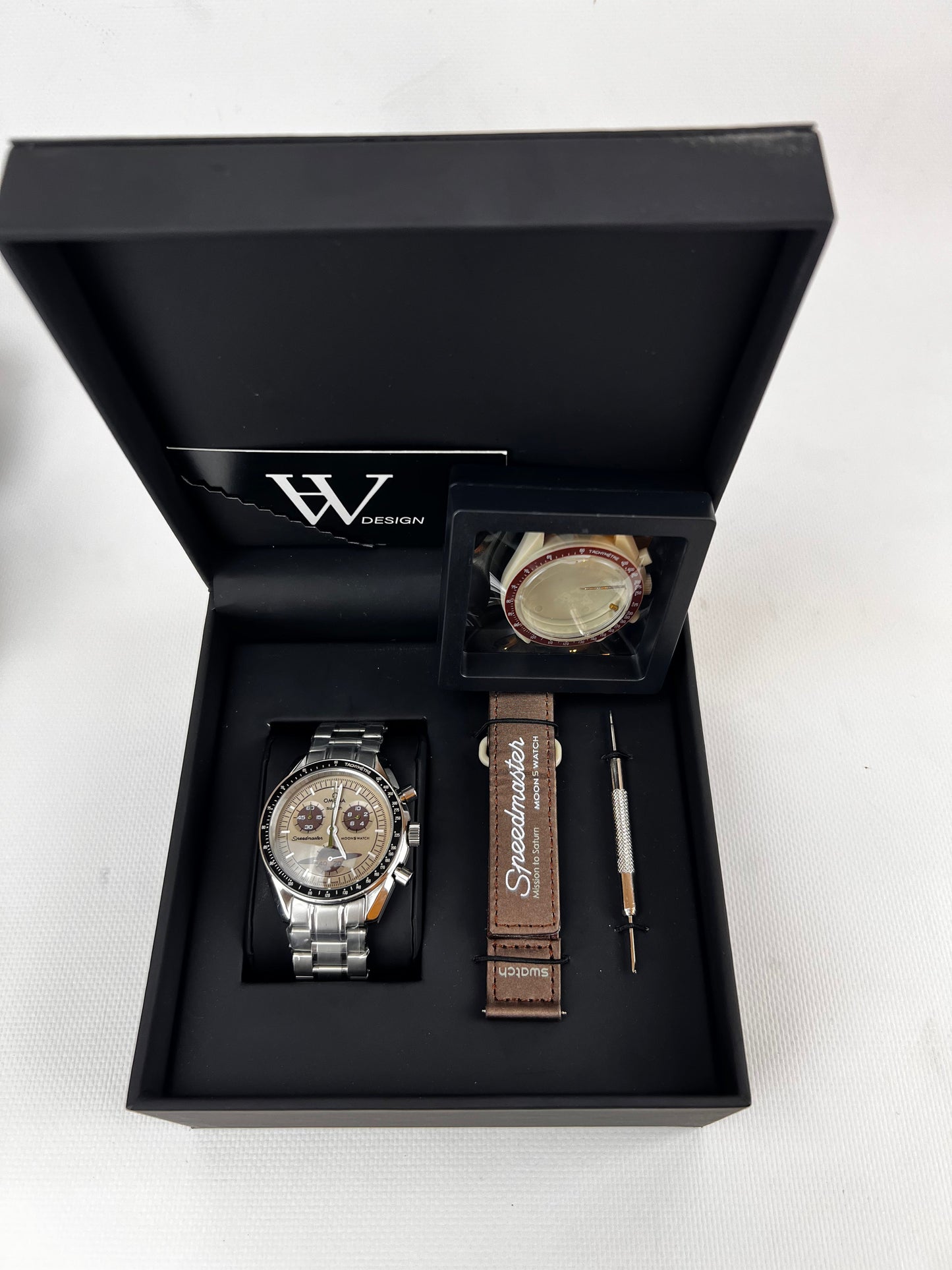 Omega x Swatch Mission to Saturn Steel mod by HW Design