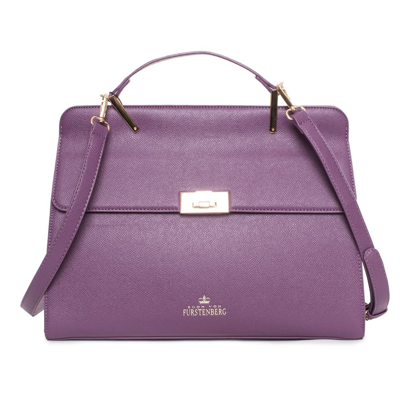 Bolso de mano Egon Von Furstemberg EVF2122 – ALEXIA. Cierre metálico, material usado poliuretano