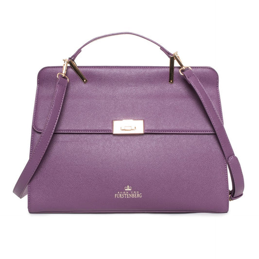 Bolso de mano Egon Von Furstemberg EVF2122 – ALEXIA. Cierre metálico, material usado poliuretano