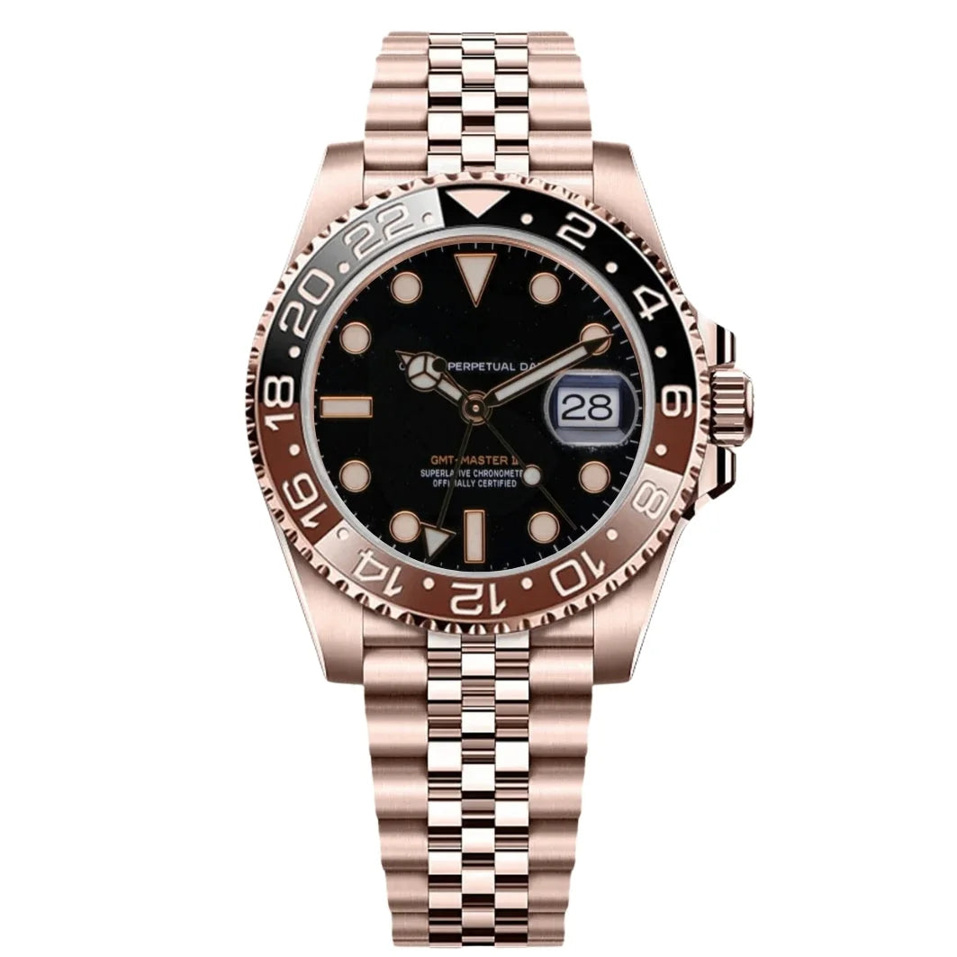 Seikmariner GMT Master Rootbeer All Rose | HW Design