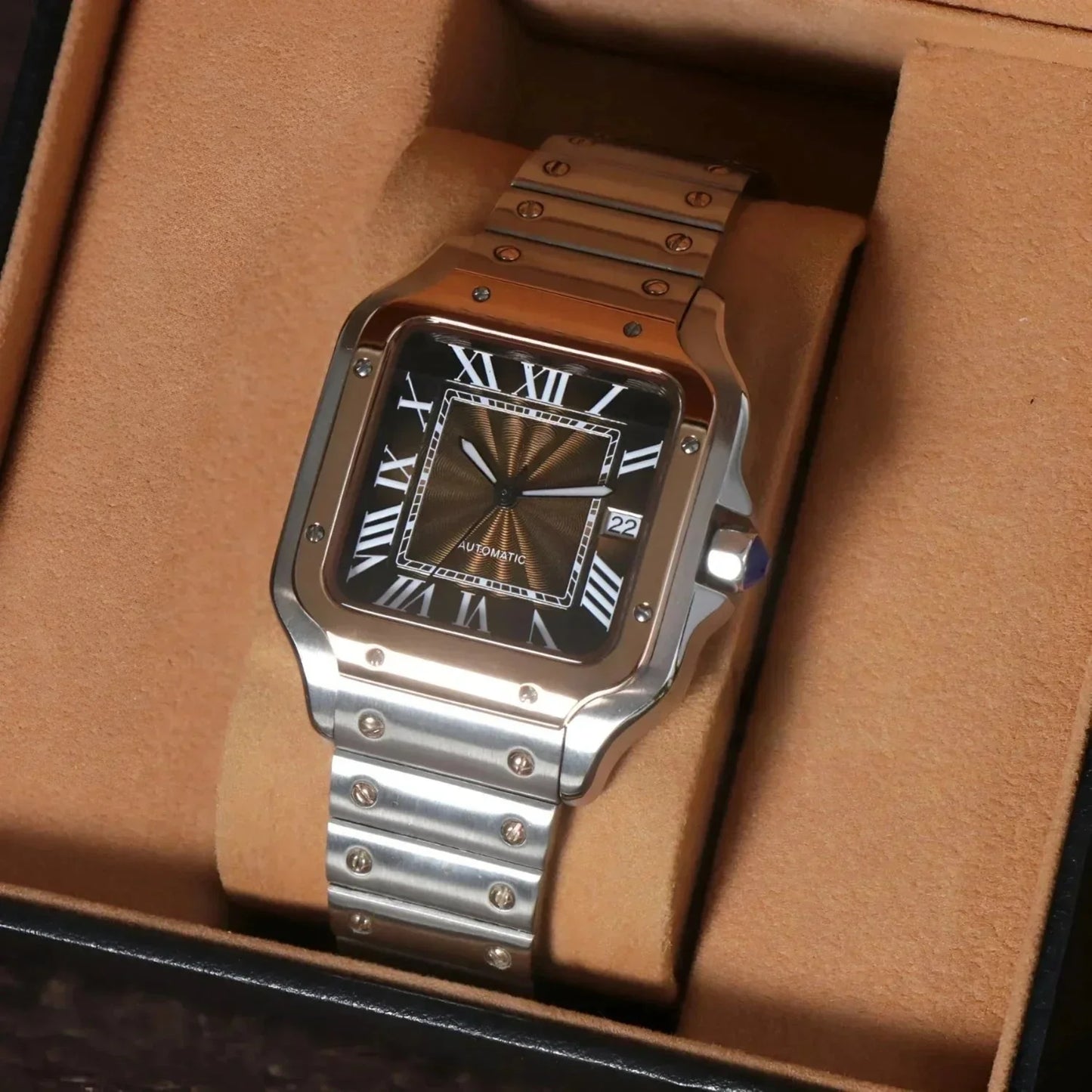 Sankos Gold Rose - Silver Chocolate | HW Design