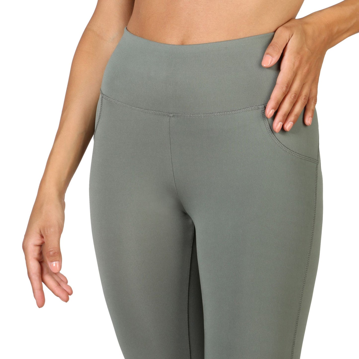 Bodyboo Leggings Mujer Microfibra Khaki - Talla M