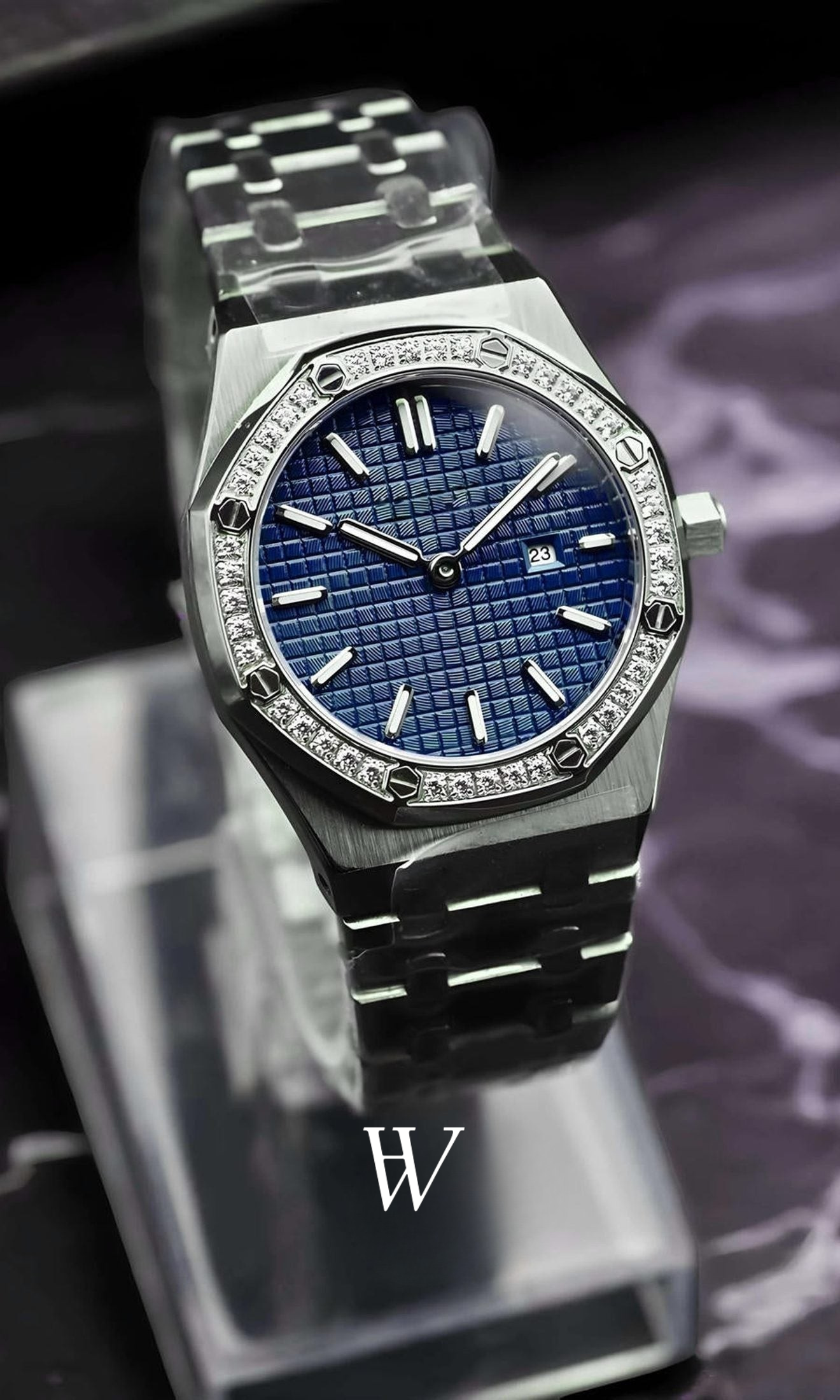 Lady Royal Seikoak Iced Blue
