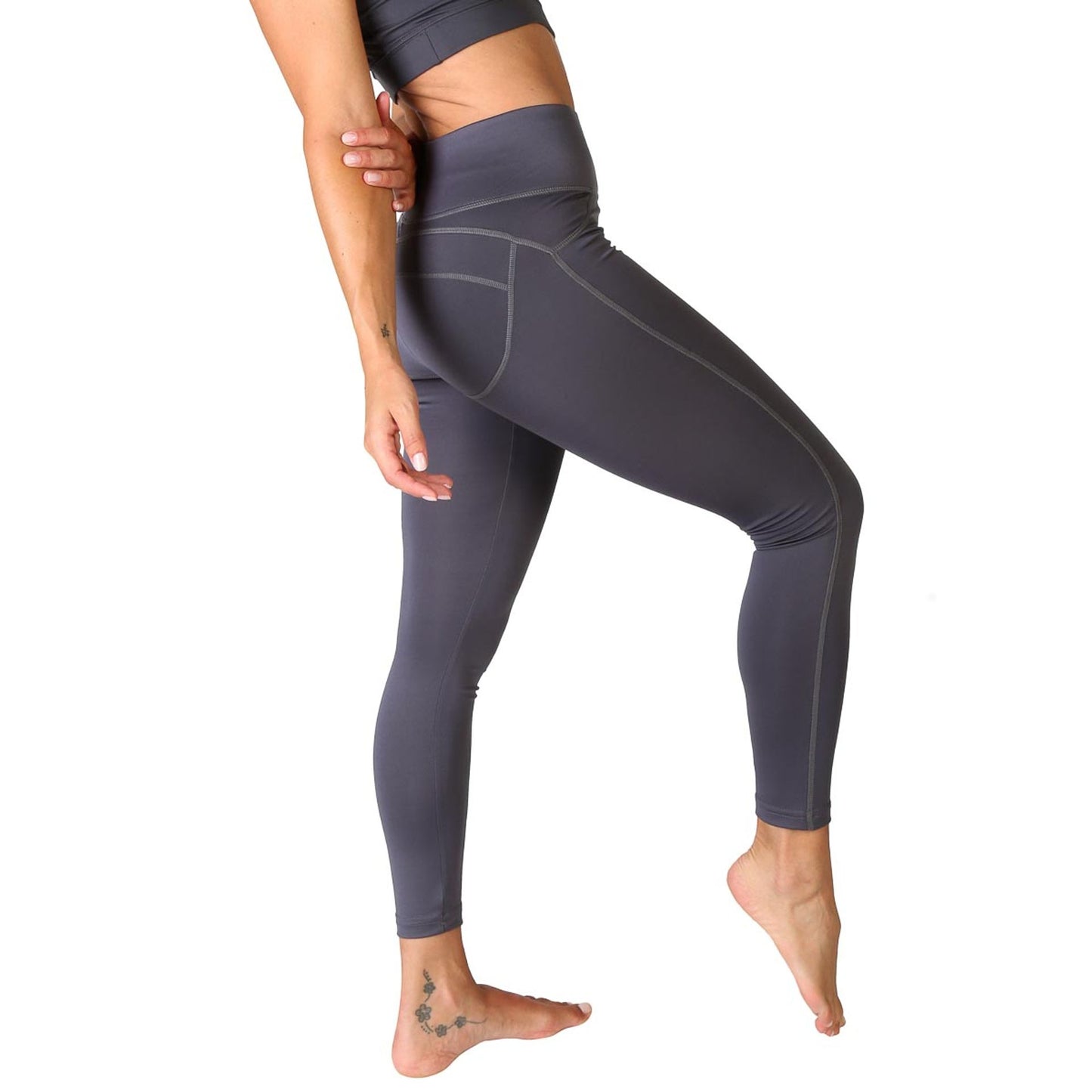 Bodyboo Leggings Mujer Microfibra Charcoal - Talla M