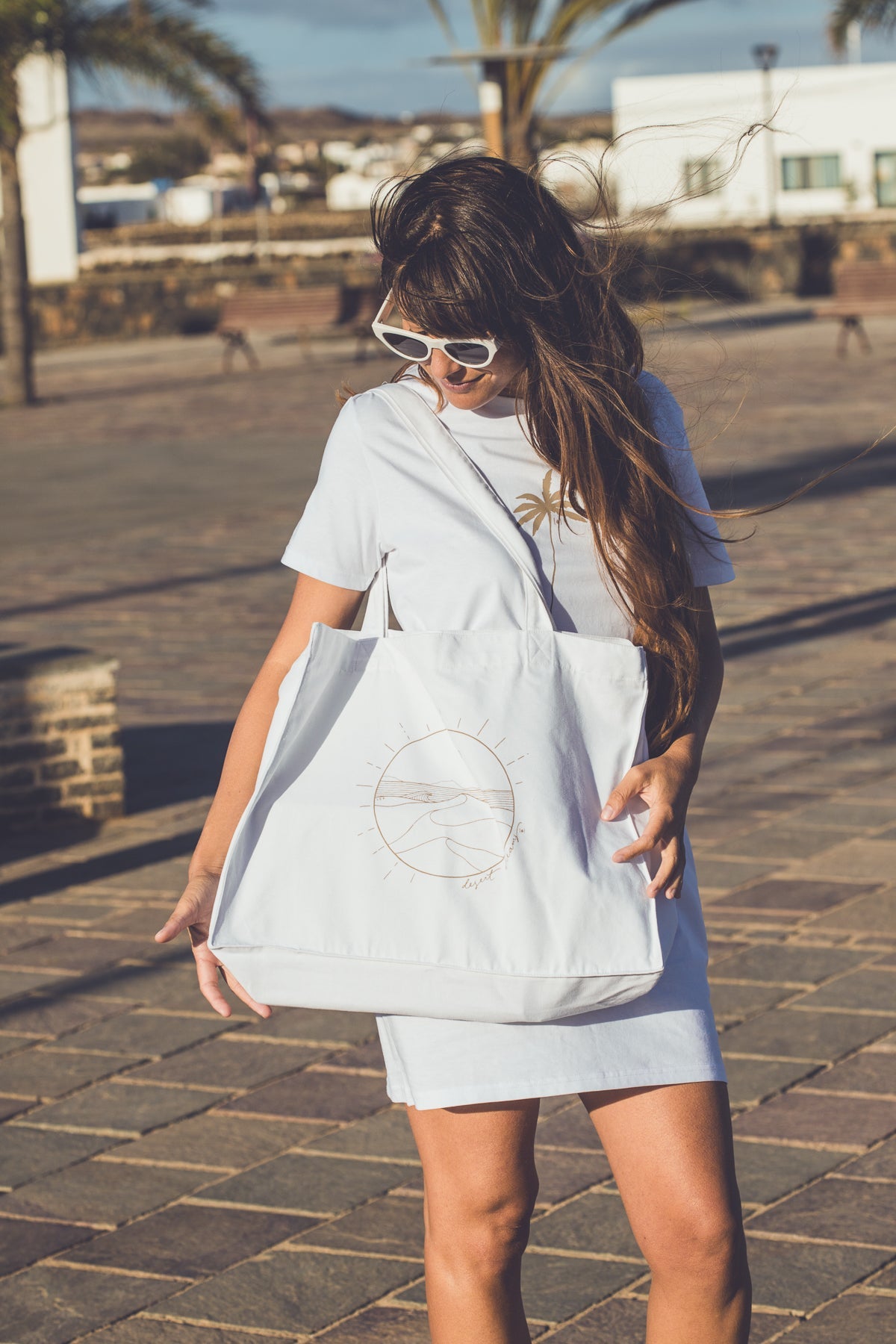 UNISEX RECYCLED DESERT DREAMS BIG BAG