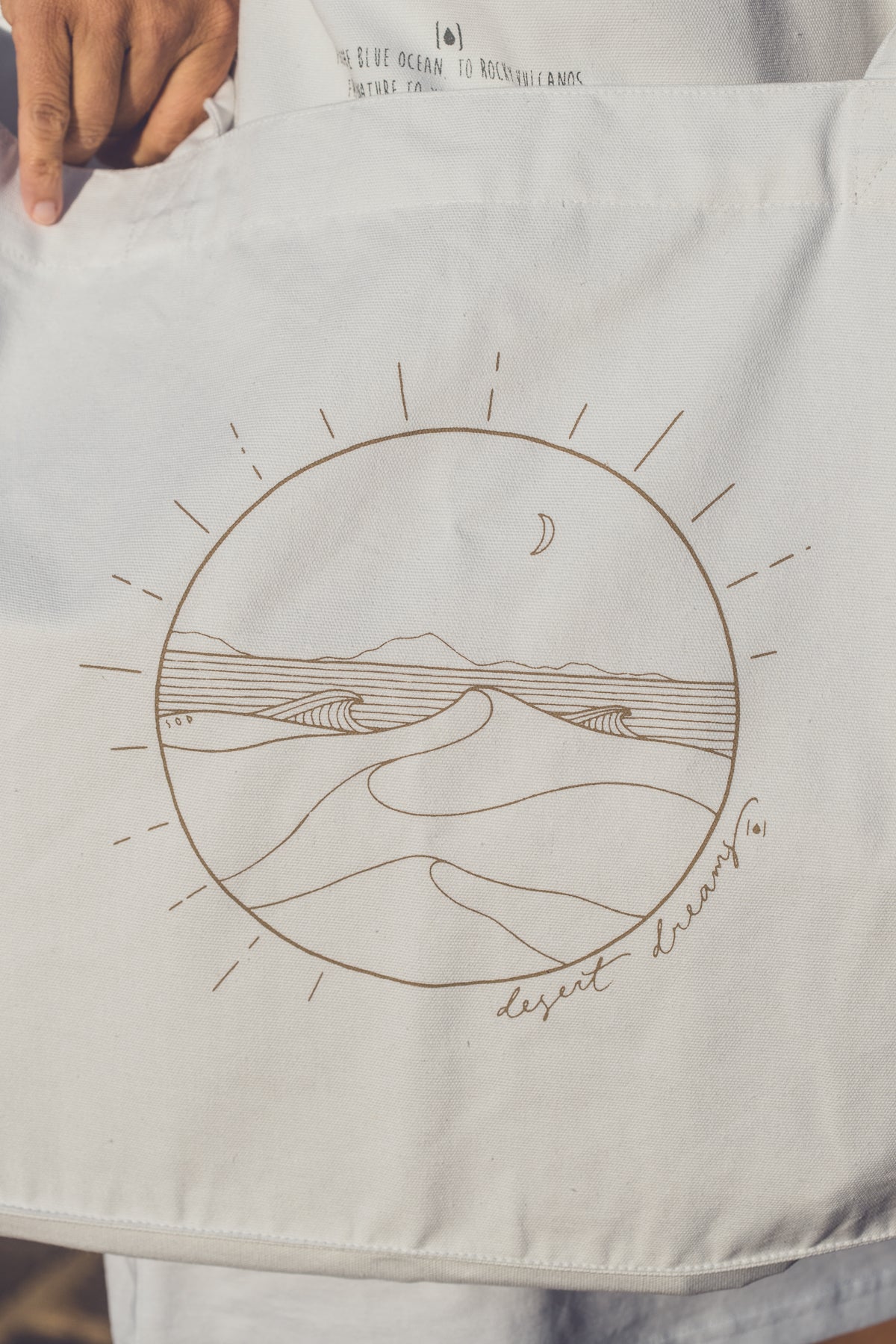 UNISEX RECYCLED DESERT DREAMS BIG BAG