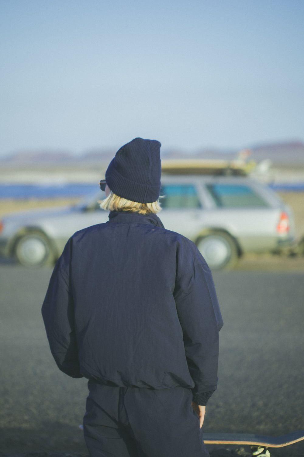 UNISEX ORGANIC RIBBED BEANIE
