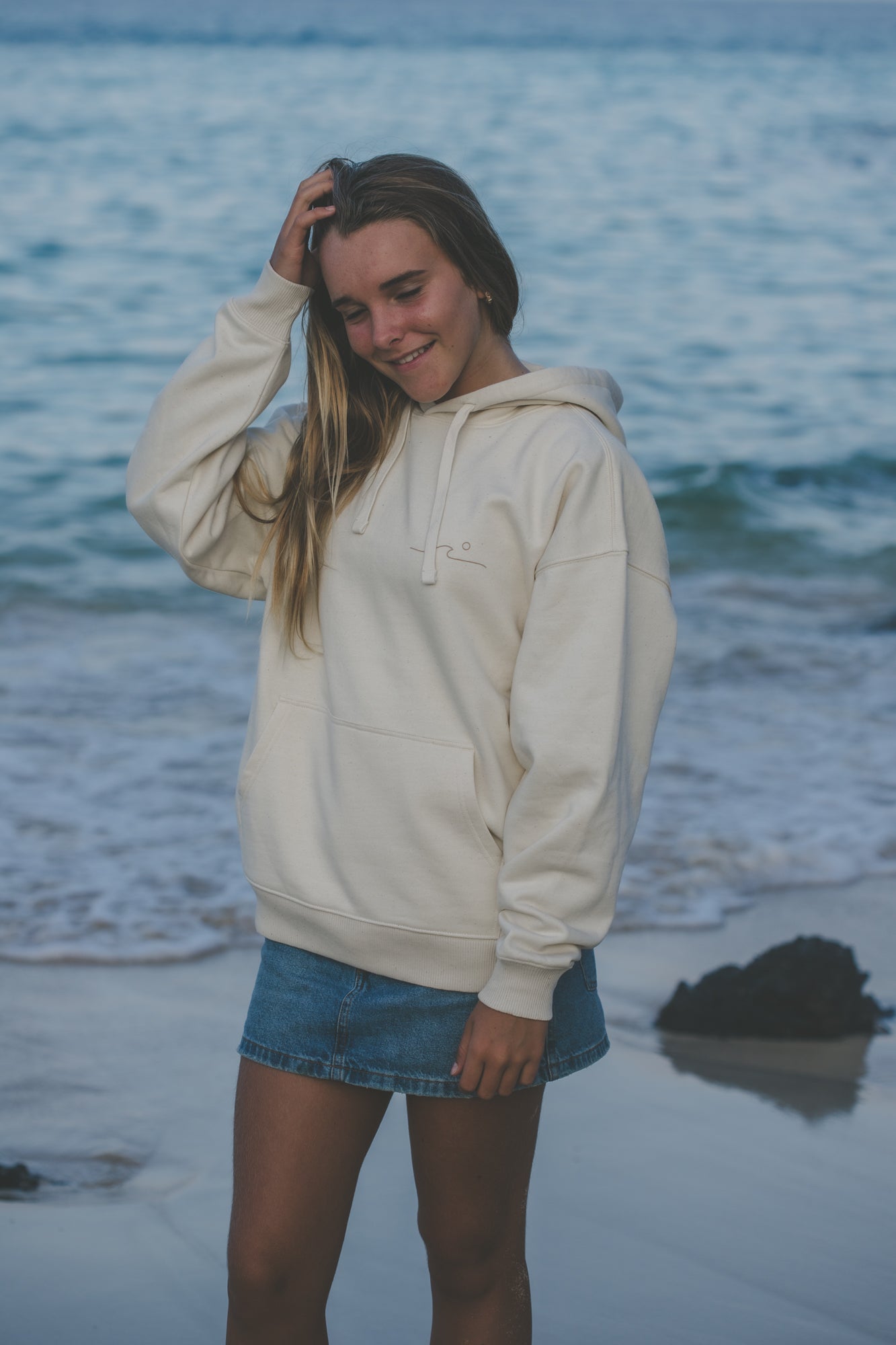 WAVE OVERSIZED HOODY