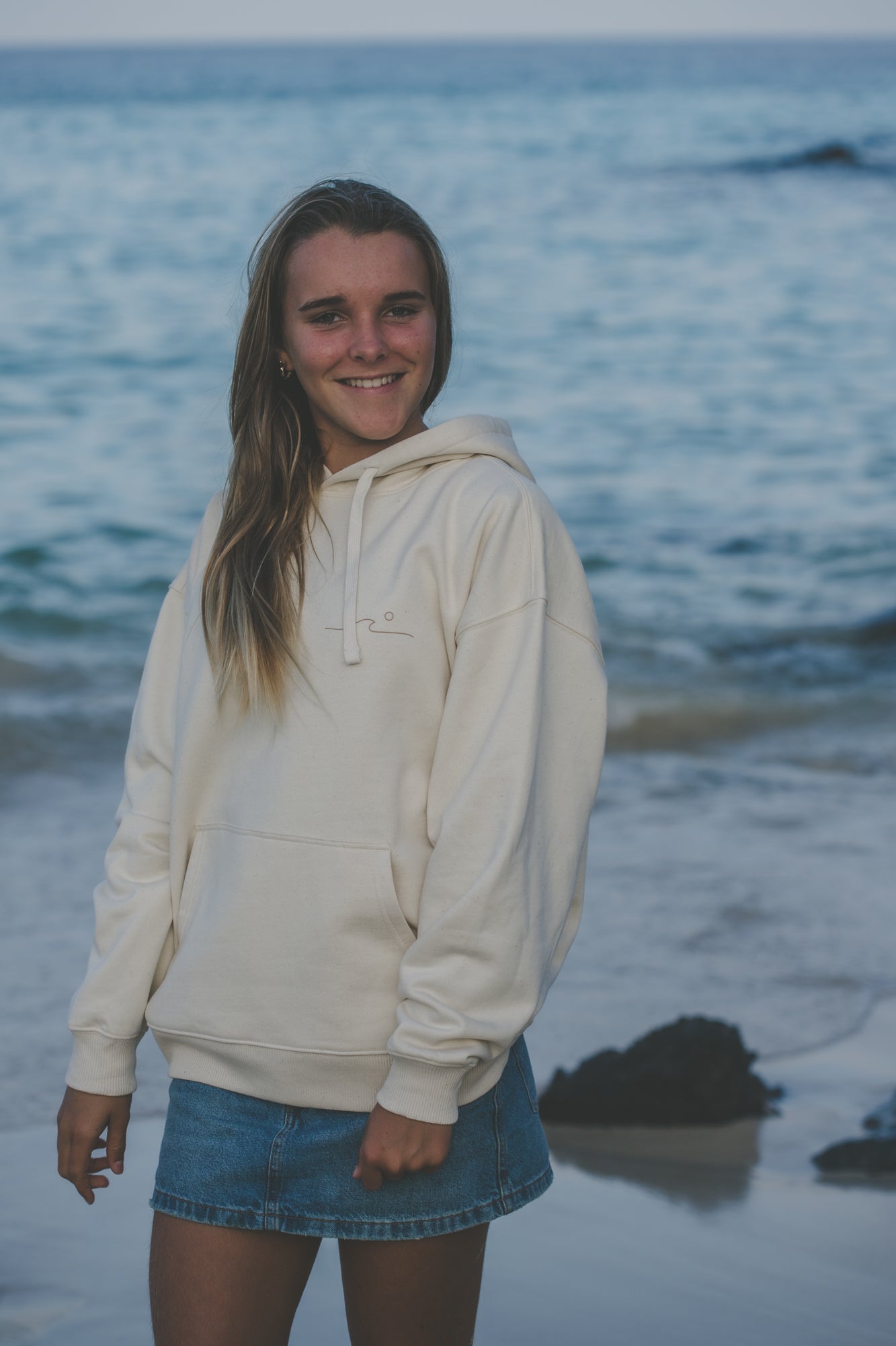 WAVE OVERSIZED HOODY