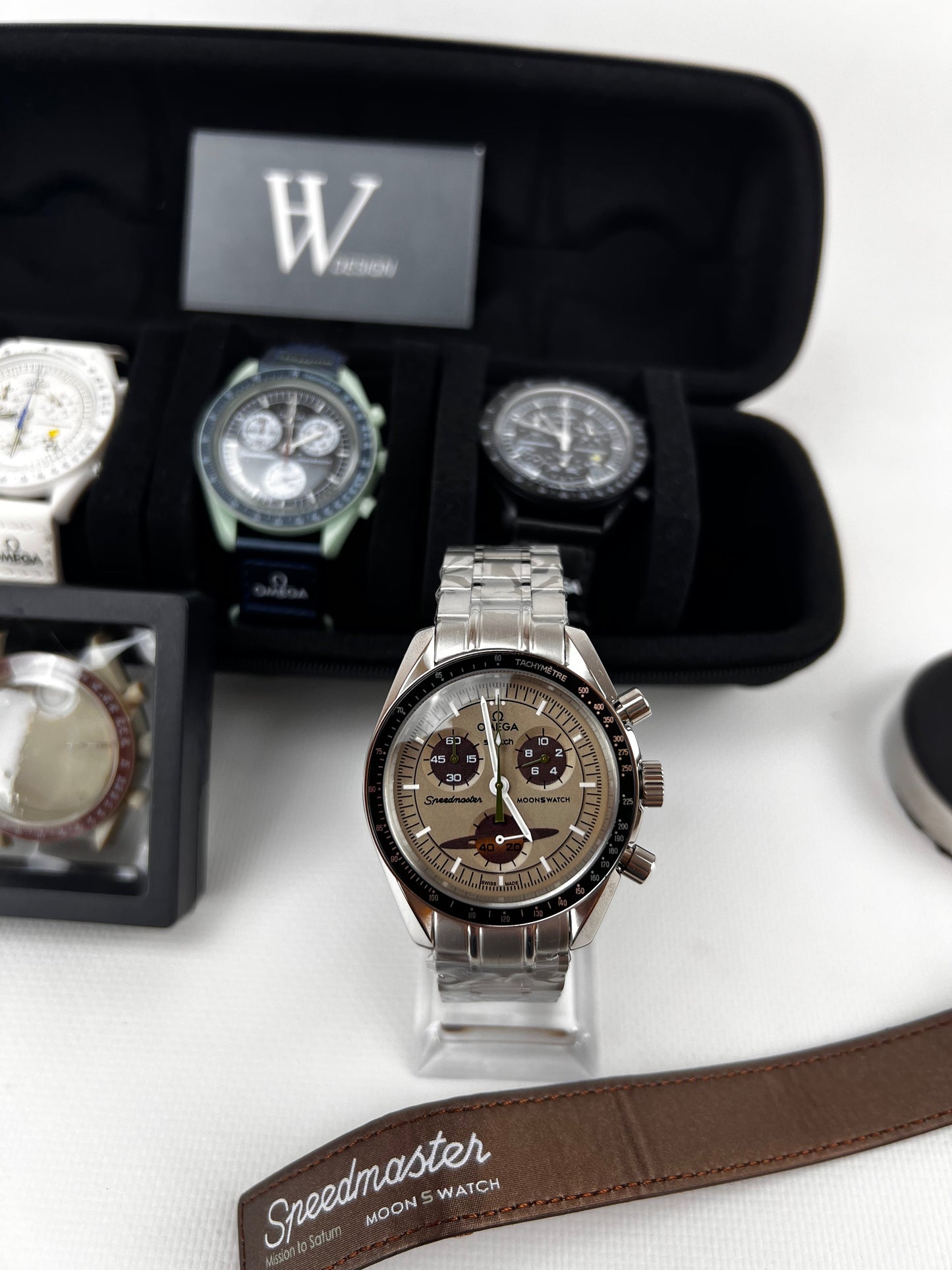 Omega x Swatch Mission to Saturn Steel mod by HW Design