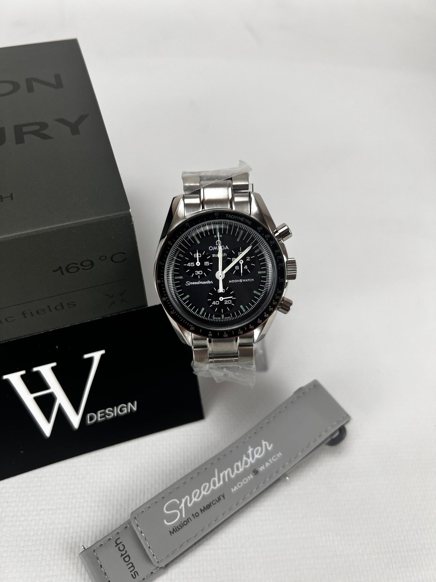 Omega x Swatch Mission to Mercury Steel mod by HW Design