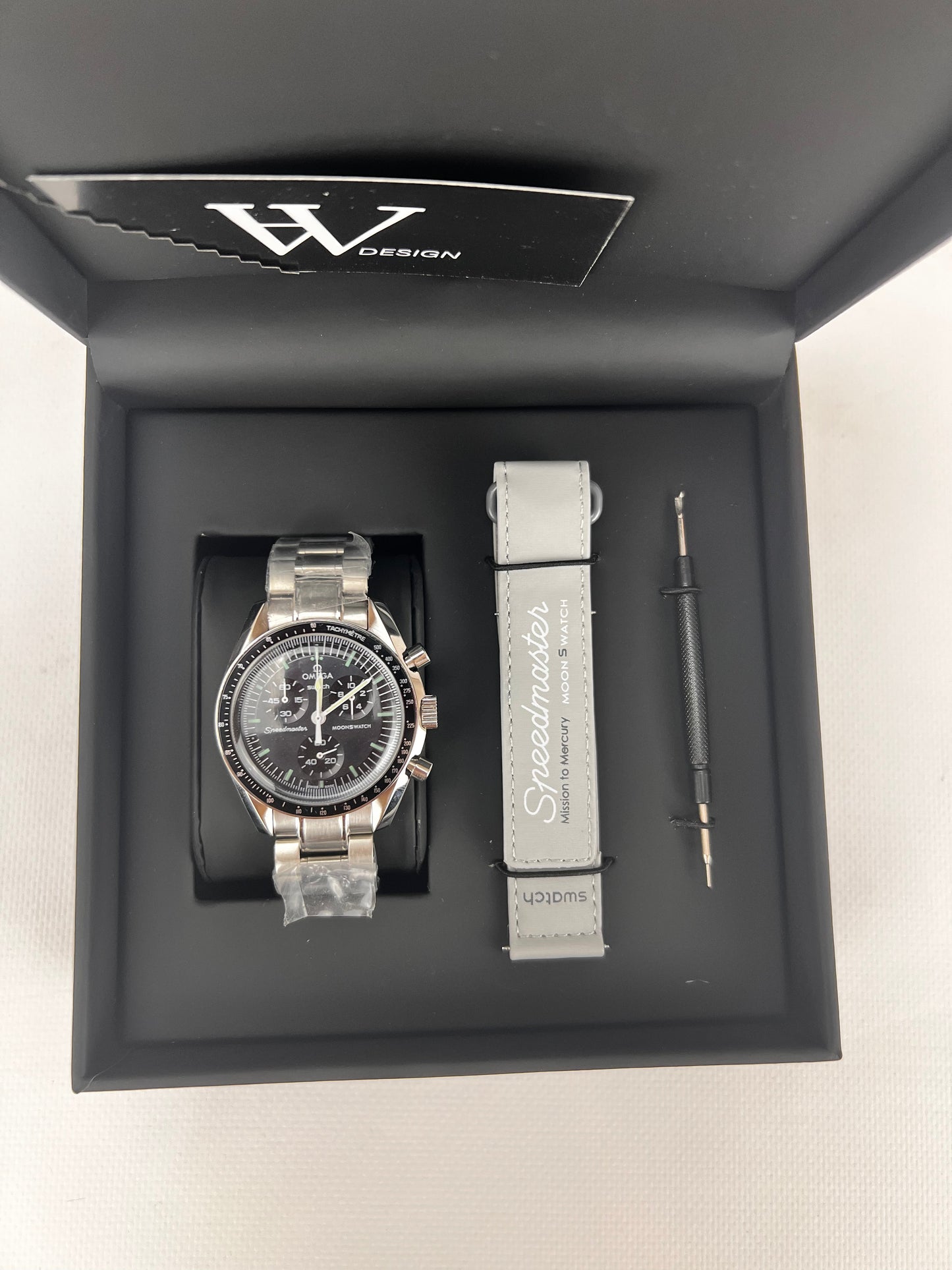 Omega x Swatch Mission to Mercury Steel mod by HW Design