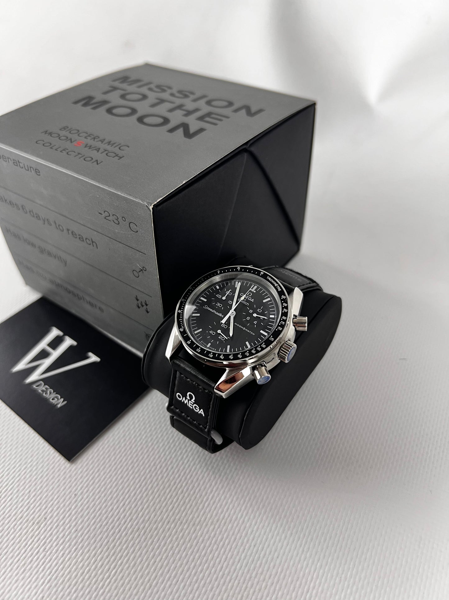 Omega x Swatch Mission to Moon Steel mod by HW Design
