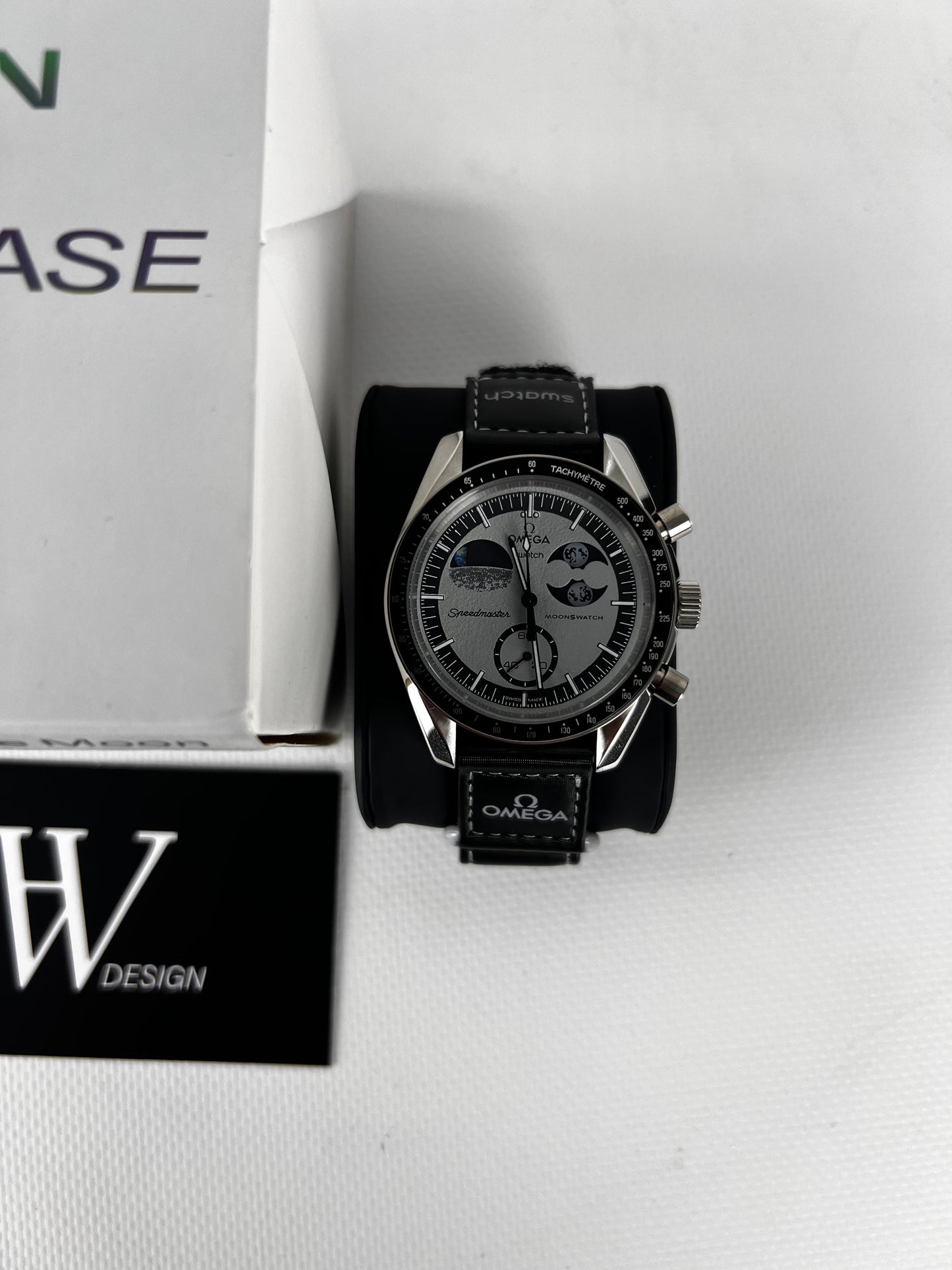 Omega x Swatch Mission to The EarthPhase Steel mod by HW Design