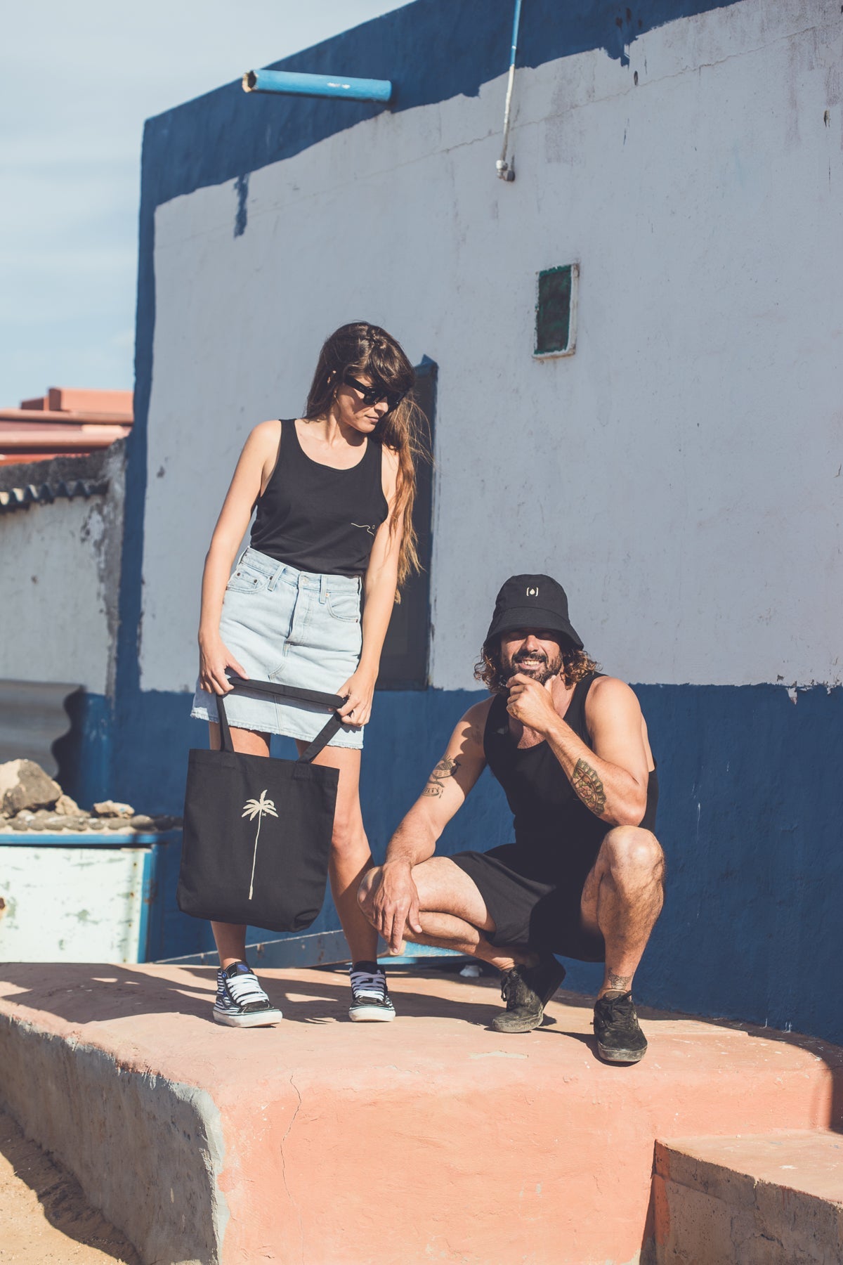 UNISEX RECYCLED PALM BAG