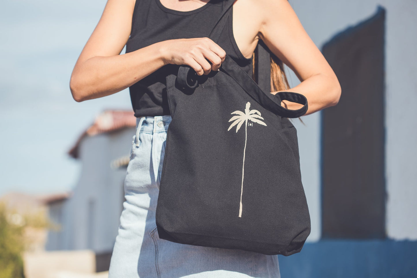 UNISEX RECYCLED PALM BAG