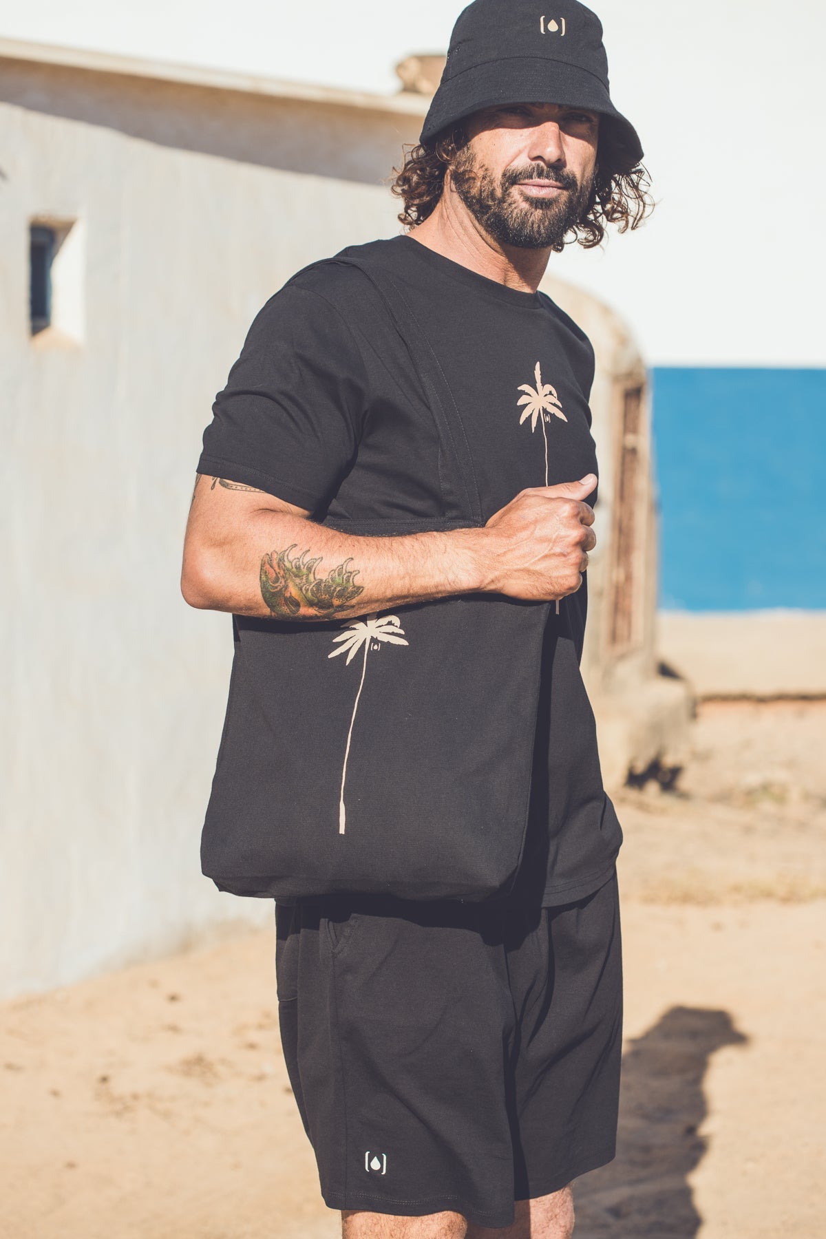 UNISEX RECYCLED PALM BAG
