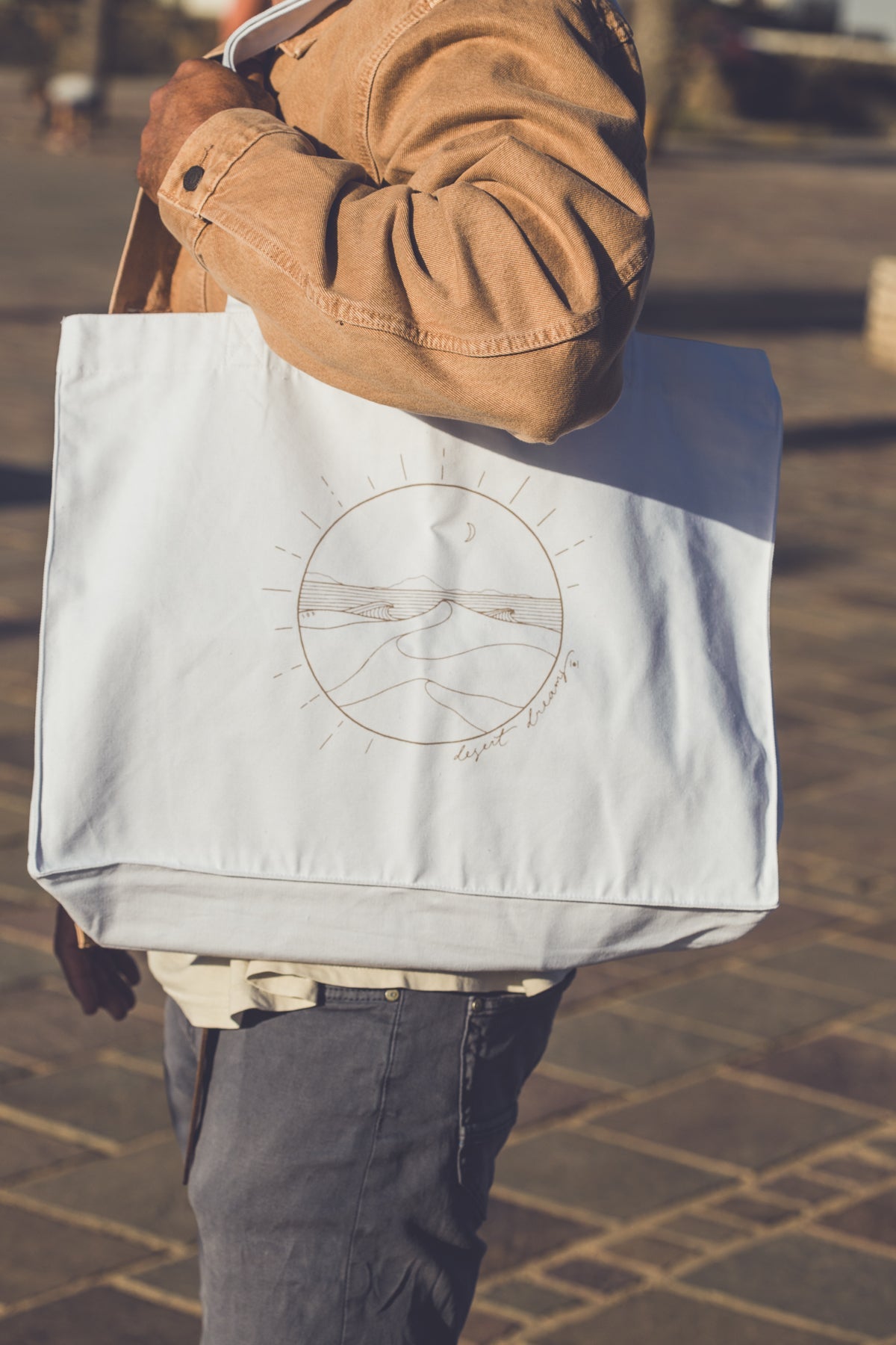 UNISEX RECYCLED DESERT DREAMS BIG BAG