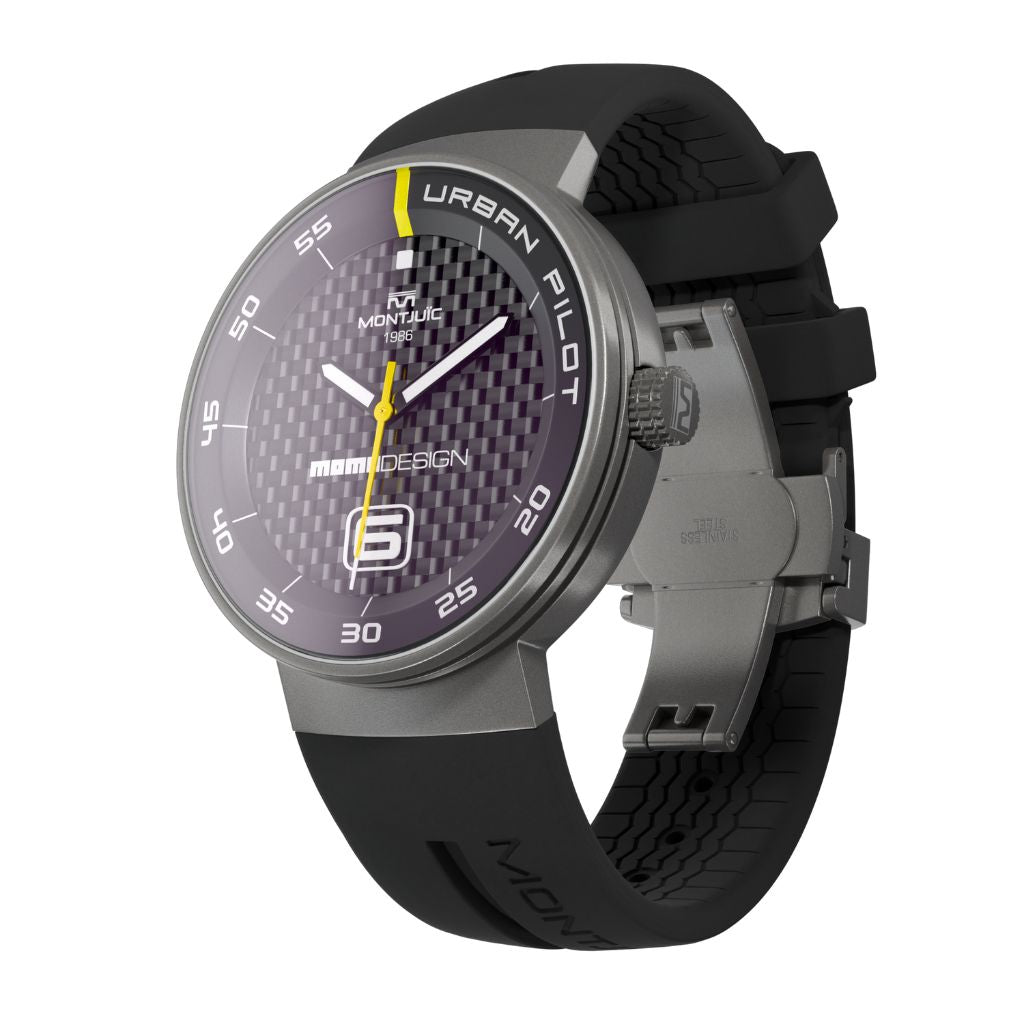 Montjuic Watch x Momo Design Urban Pilot