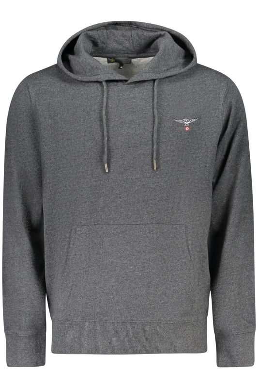 Sudadera con Capucha Sin Cremallera Accademia Militare Gris Hombre