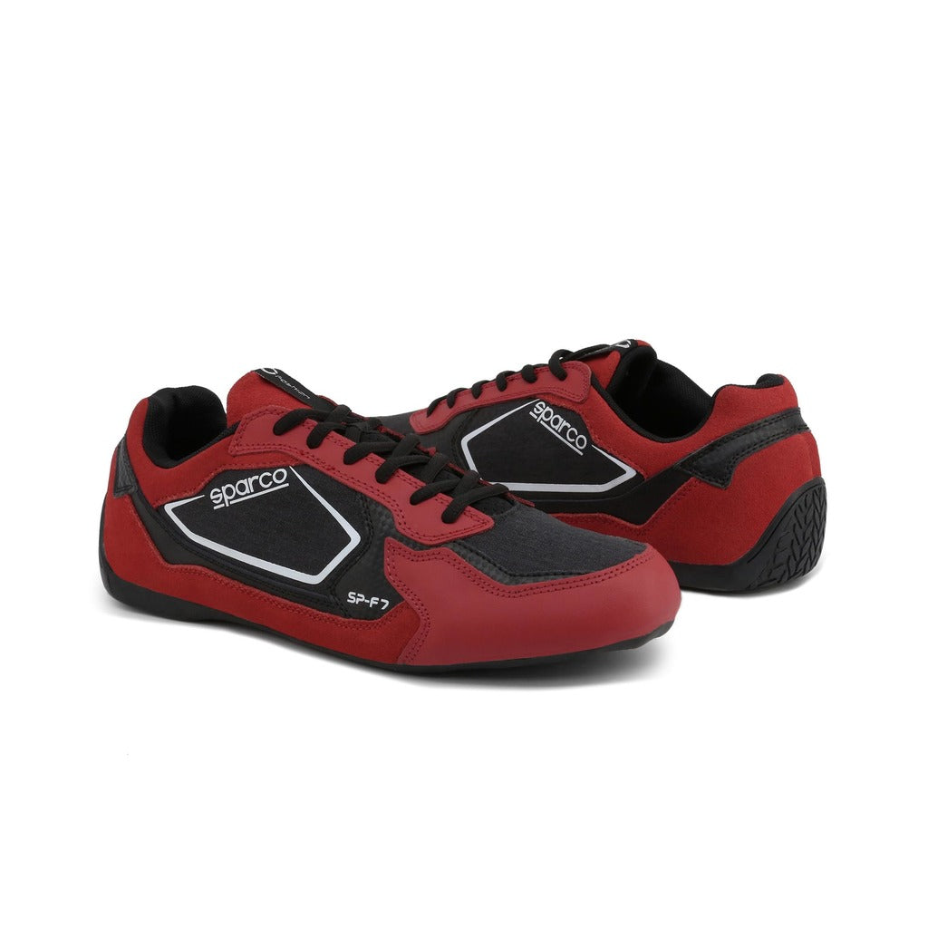 Zapatillas Sparco SP-F7 Racing Rojo Negro - Sneakers Deportivas Hombre