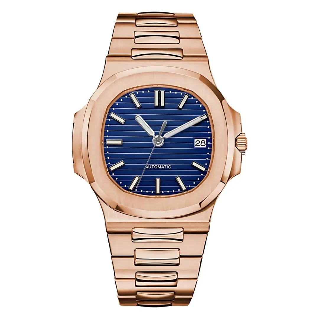 Nautiko Rose Gold Royal Blue | HW Design