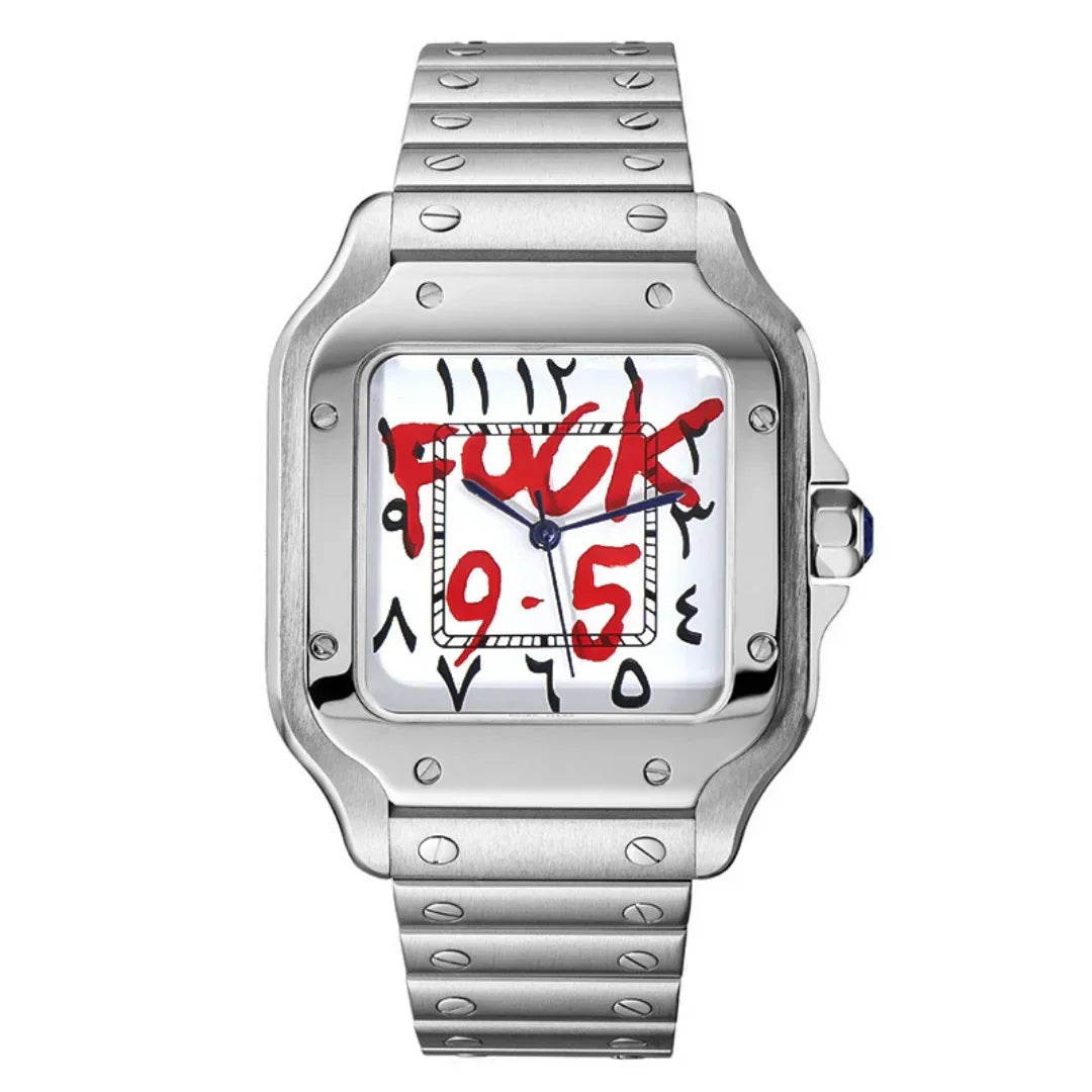 Sankos F**k 9-5 arabic white | HW Design